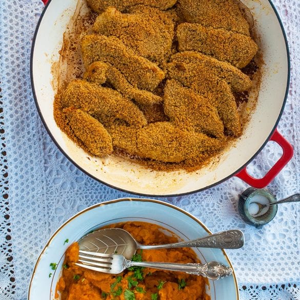 Recept na kuracie rezne v rúre