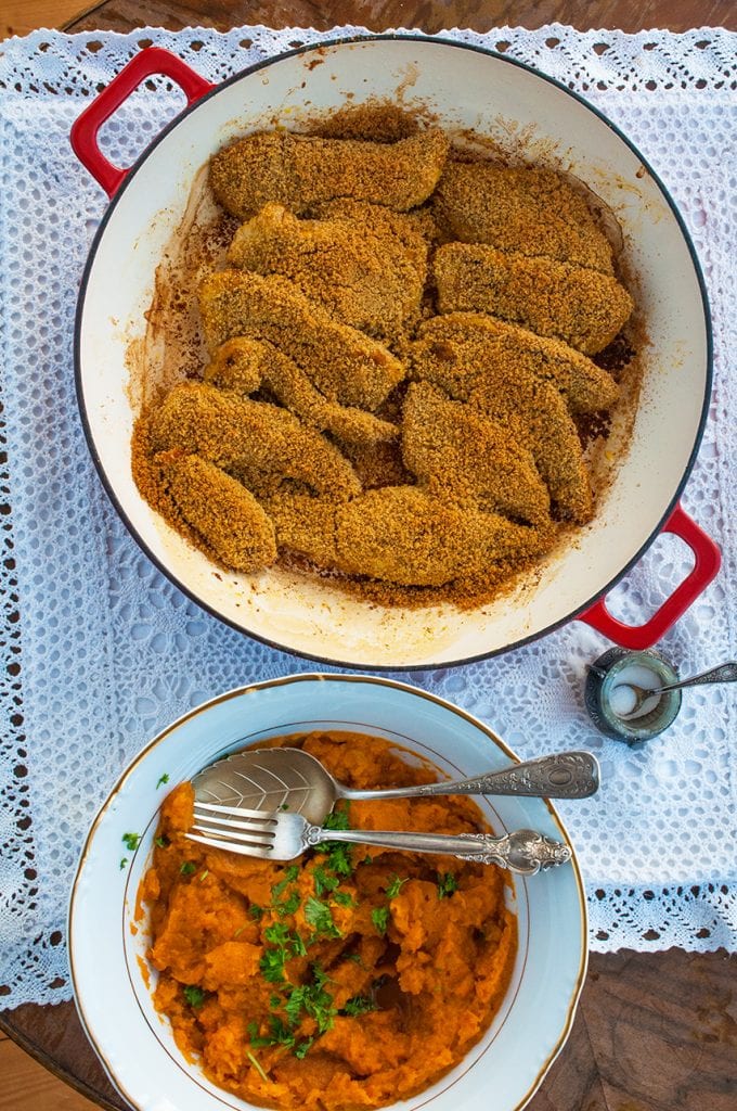 Recept na kuracie rezne v rúre