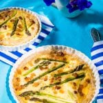 špargľový quiche recept