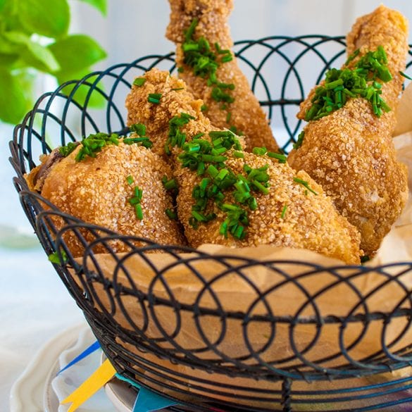 vyprážané kuracie stehná recept