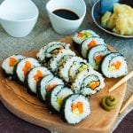 zeleninové sushi recept