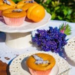 levanduľové muffiny recept