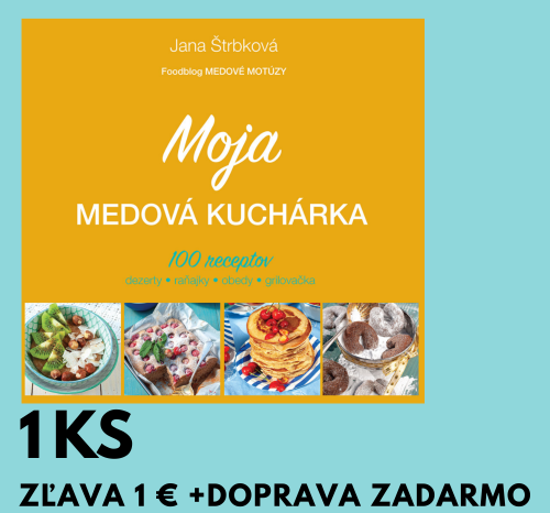 Moja medová kuchárka 1 ks