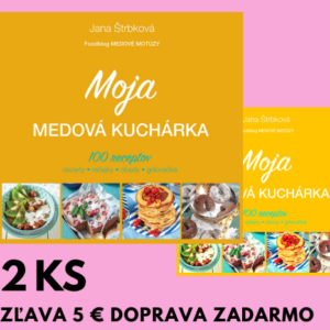 Jana Štrbková: Moja medová kuchárka 2 ks