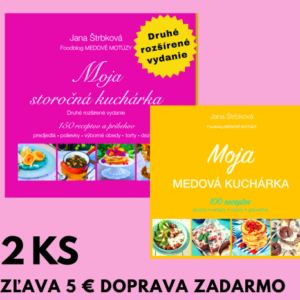 Moja storočná kuchárka a Moja medová kuchárka balíček