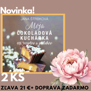Moja čokoládová kuchárka 2 ks