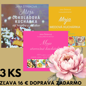 Moje kuchárske knihy 3 ks