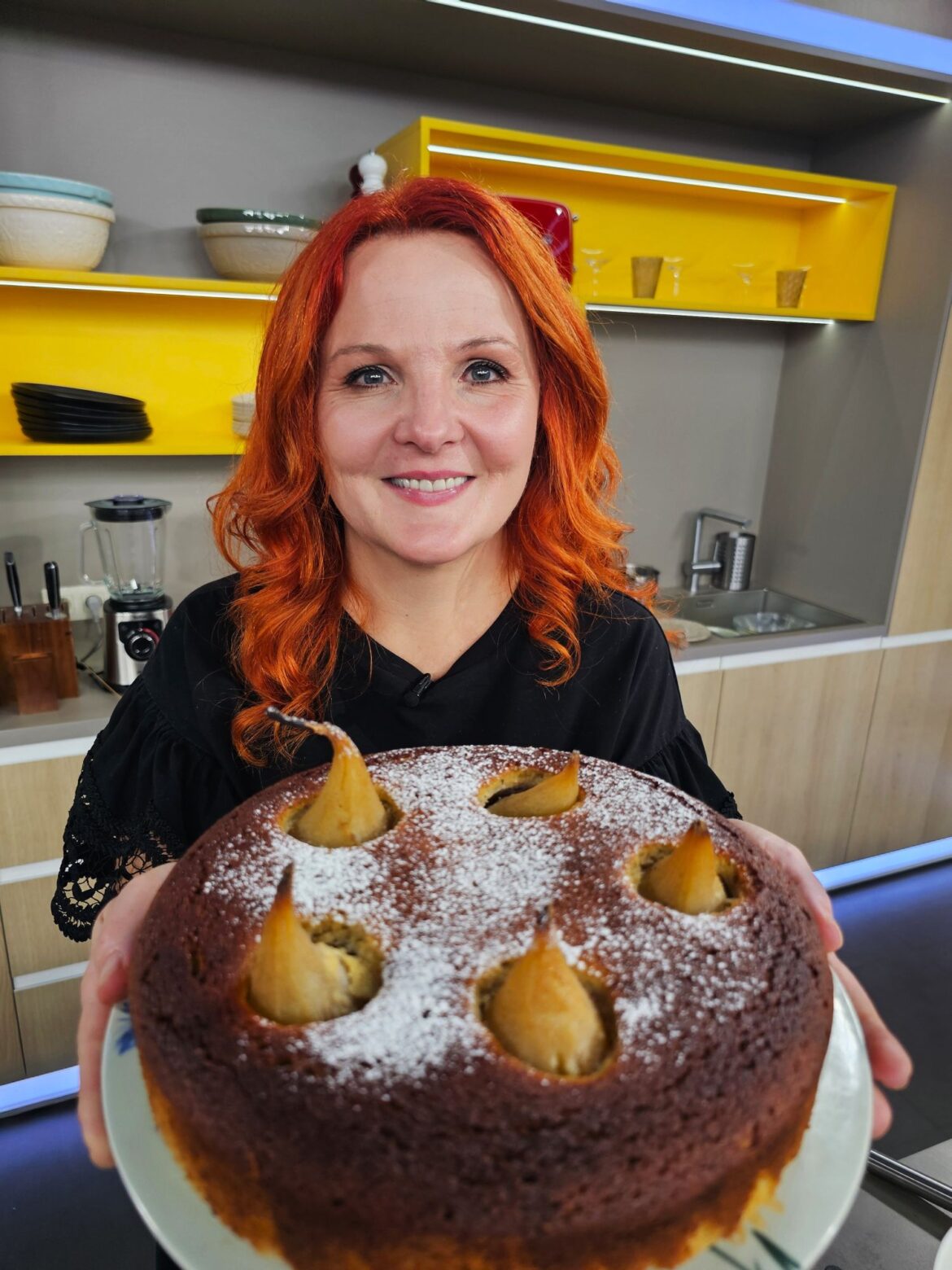 Hruškový koláč recept